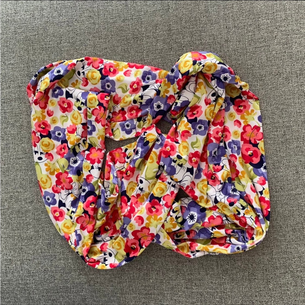 Bibbidi Bobbidi Brook Scarf Wrap Etsy Floral Disney Minnie Mouse Handmade